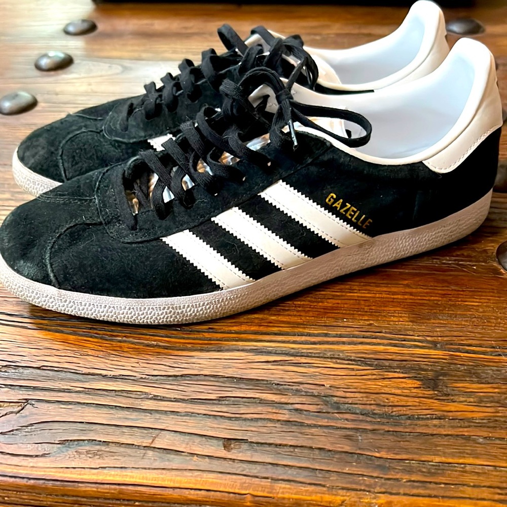 Mens adidas Gazelle athletic shoes